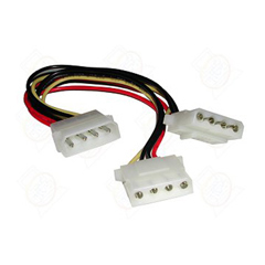 olex 2 way power splitter cable 1 x 5.25" to 2 x 5.25
