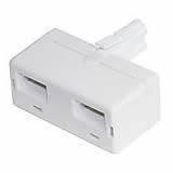 BT Telephone Double Adaptor Splitter