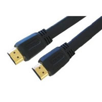 Flat HDMI 1.3 Gold plated cable 5m