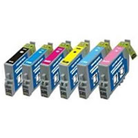 Epson R200 R220 R300 R300M R320 R325 R350 RX500 RX600 RX620 RX640 Comp. 1 Set of 6