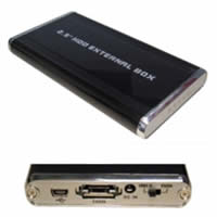 eSATA / USB 2.0 combo enclosure for IDE or SATA 2.5" HDD