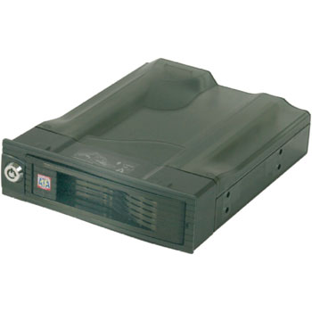 Icy Box Trayless Mobile Rack For 3.5" SATA Hard Drive with fan and heatsink