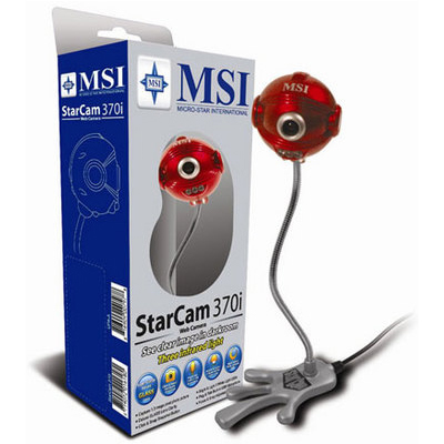 MSI StarCam 370i USB Red WebCam